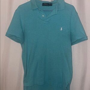 Polo by Ralph Lauren Men's Blue Polo Shirt